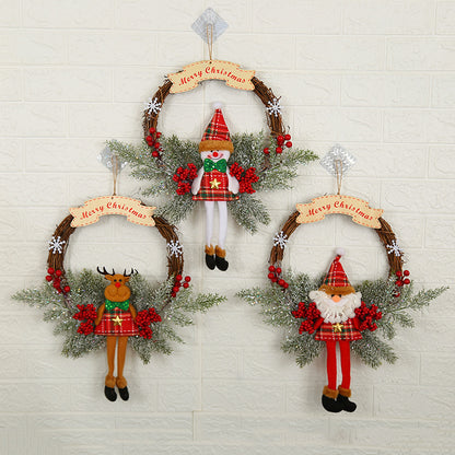 Decorazione natalizia rami