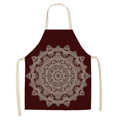 Grembiule in cotone mandala
