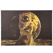 Poster astronauta retrò