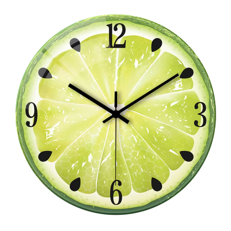 Orologio da parete Limone 3D decorativo