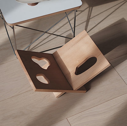 Portariviste in legno nordico