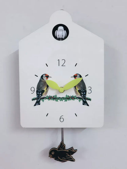 Orologio da parete Uccelli su ramo