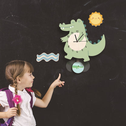 Orologio da parete Dinosauro bimbi