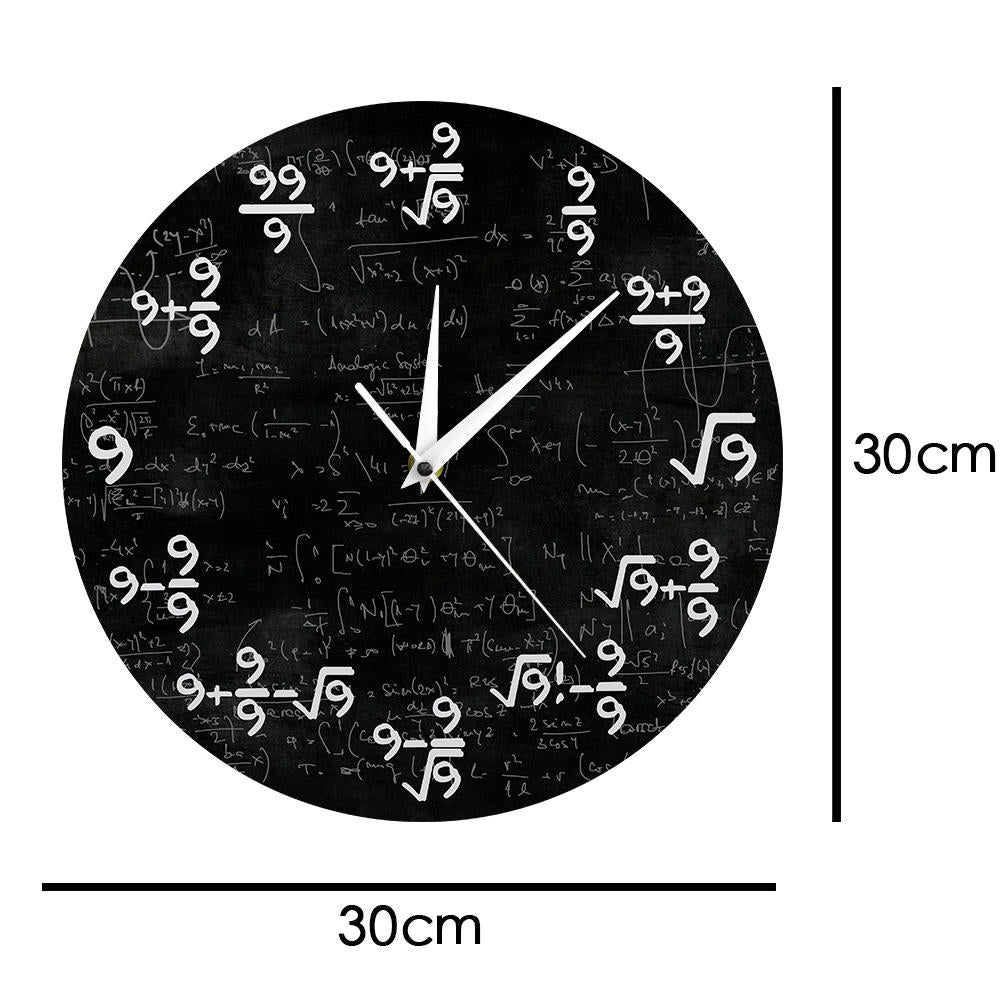 Orologio da parete Formule matematica