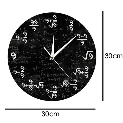 Orologio da parete Formule matematica