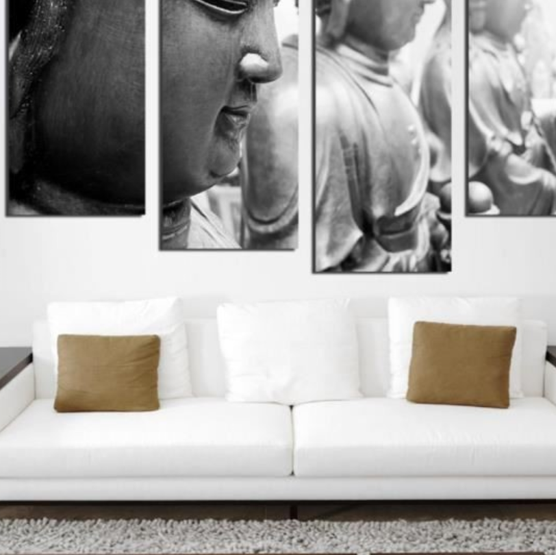 Set 4 quadri Buddha
