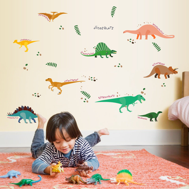 Adesivo murale dinosauri