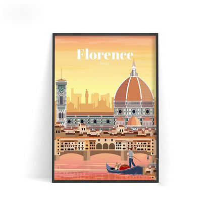 Poster mappa città