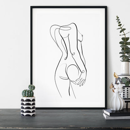 Quadro corpo lineare