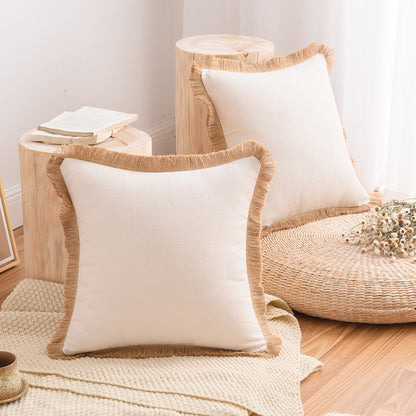 Cuscino cotone-lino stile nordico