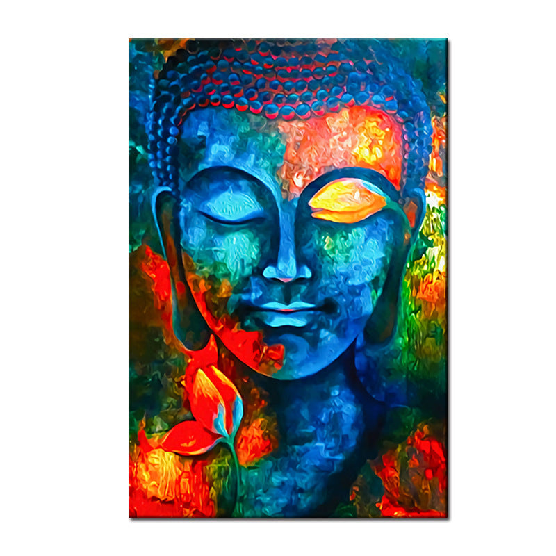 Quadro Buddha olio