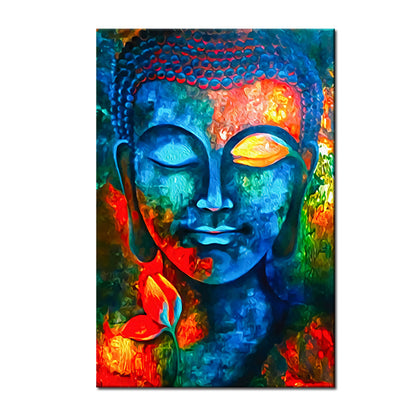 Quadro Buddha olio