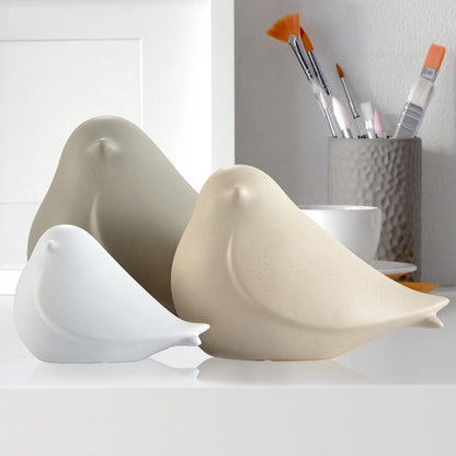 Uccello in ceramica