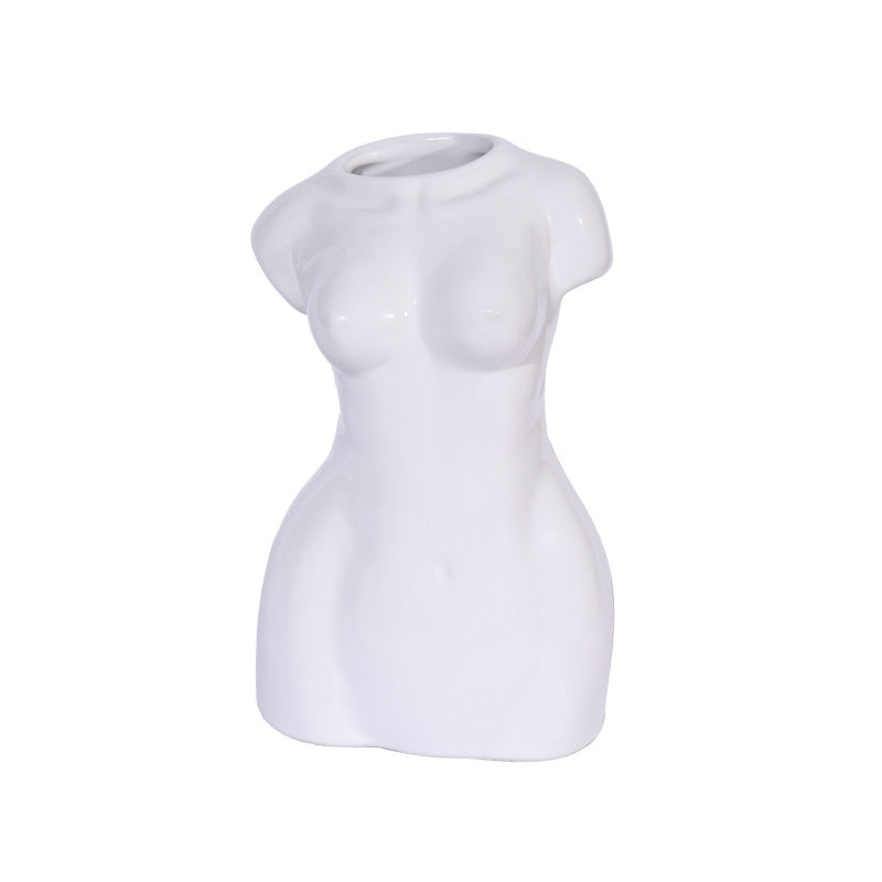 Vaso ceramica figura
