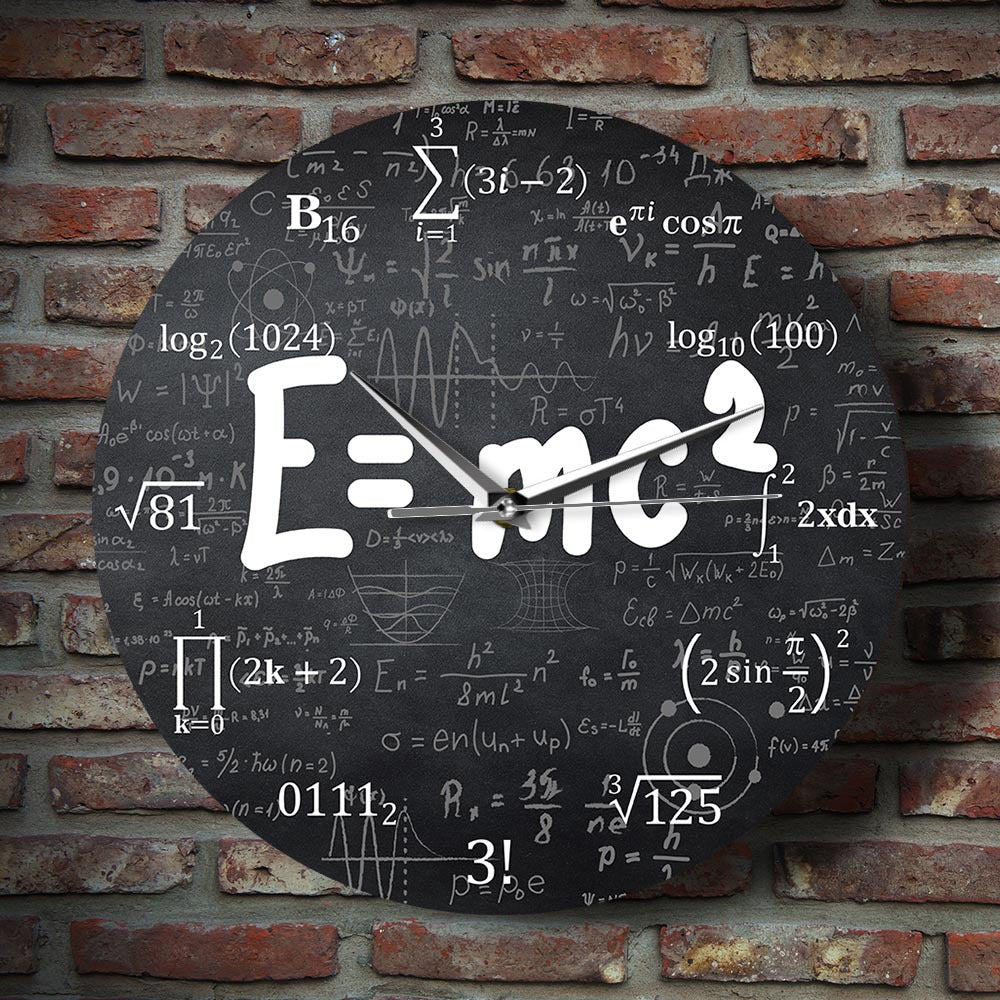 Orologio da parete Formule matematiche