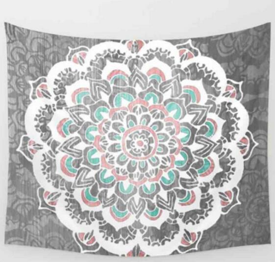 Tappeto-Coperta Mandala