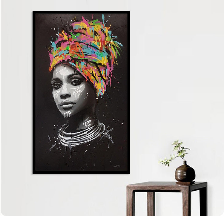 Quadro Donna africana