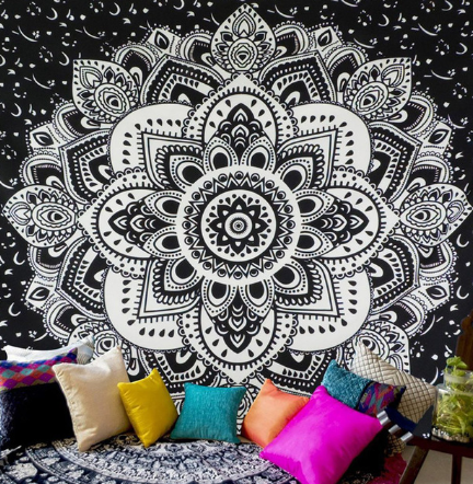 Tapestry Bianco e Nero