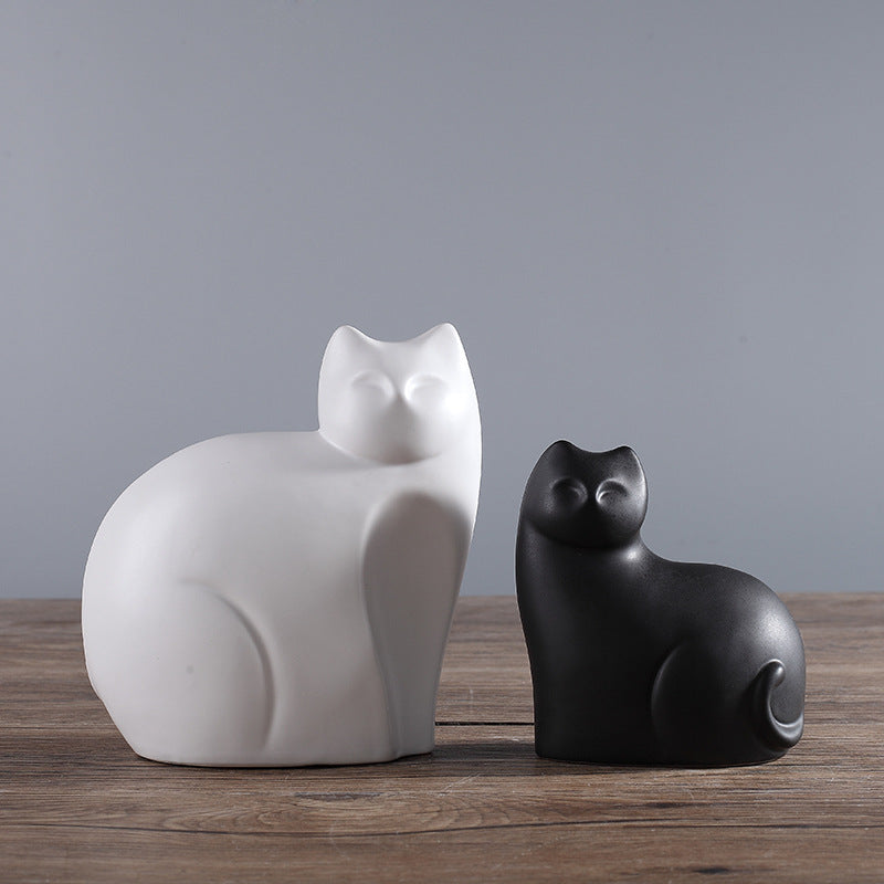 Gatto bianco e nero