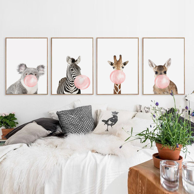 Quadro Animali stile nordico