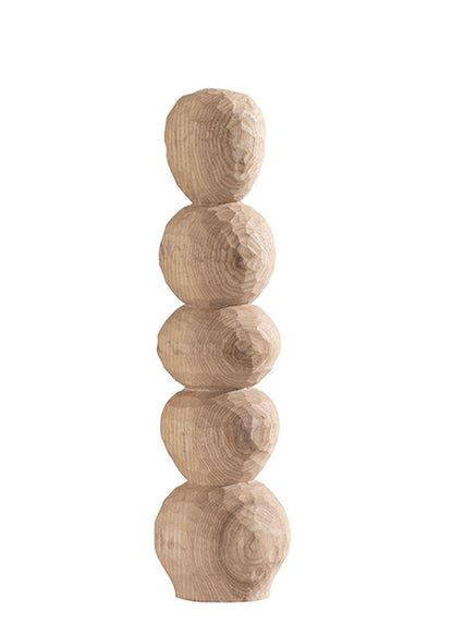 Scultura legno geometrica