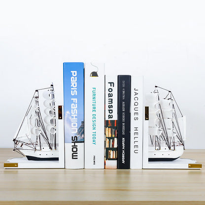Reggilibri bianco e nero