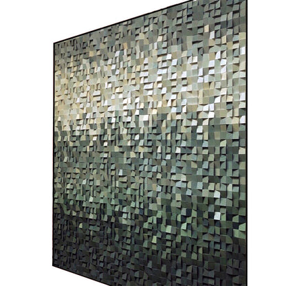 Quadro mosaico legno