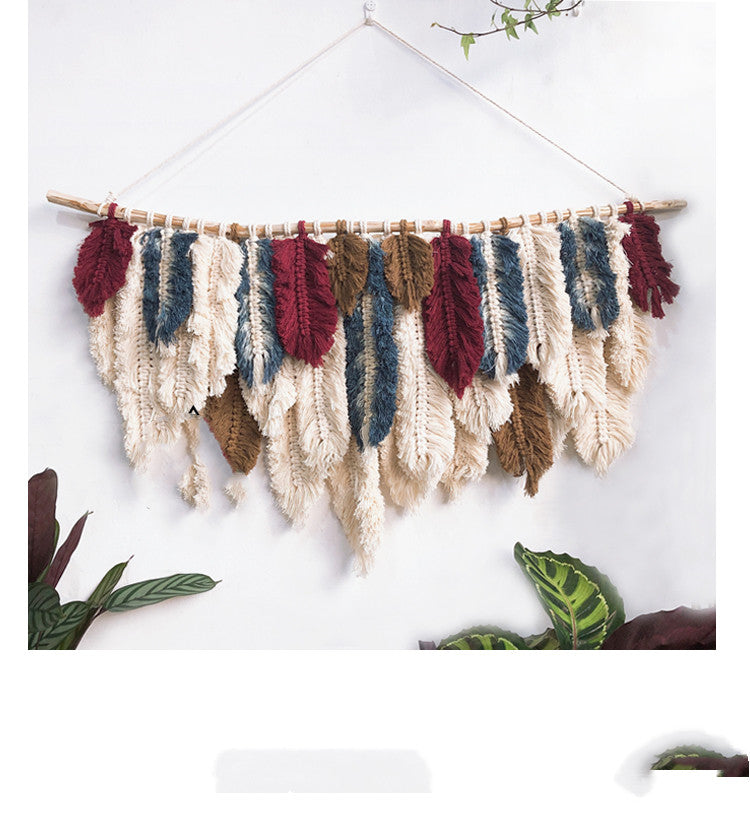 Tappezzeria piume con nappe