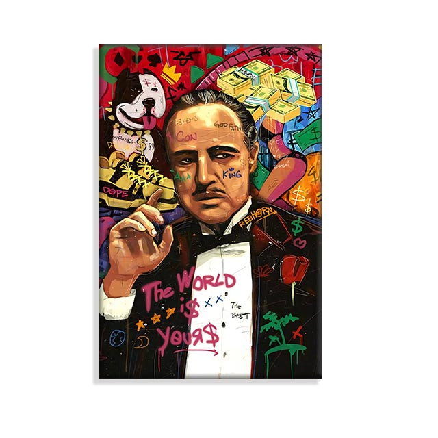 Poster Graffiti Moderno