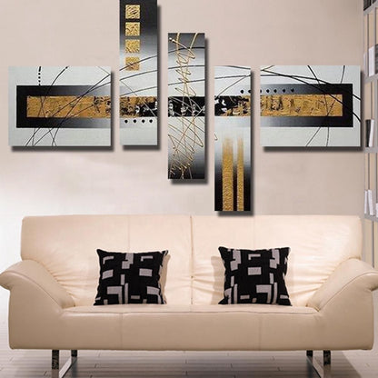 Quadro astratto dipinto