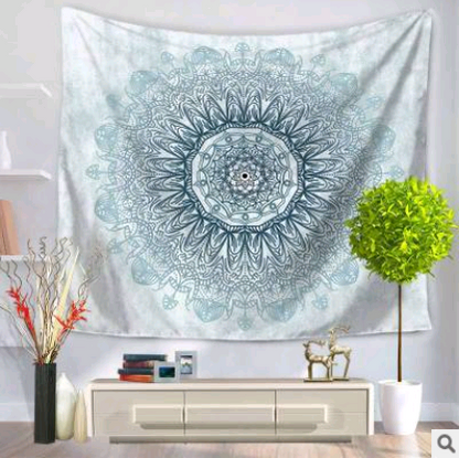 Arazzo Mandala Floreale