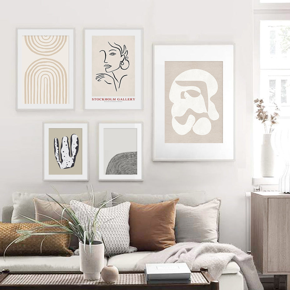 Poster astratto scandinavo