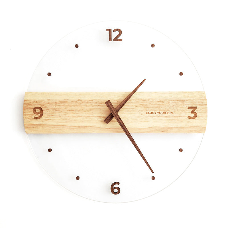 Orologio da parete Design trasparente