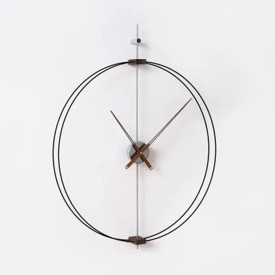 Orologio da parete Lettering tipografico