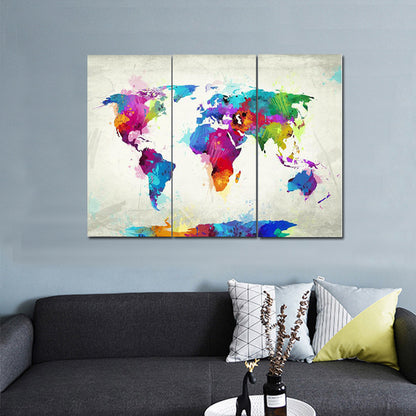 Quadro astratto acquerello