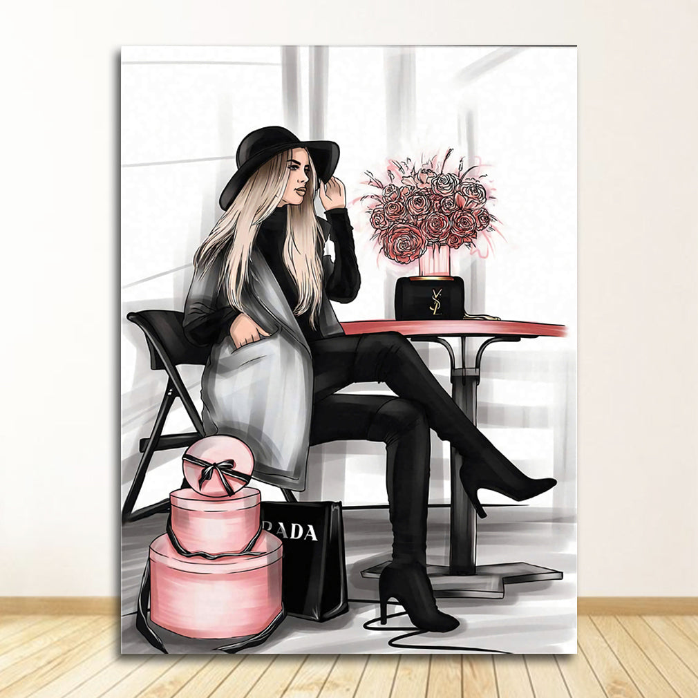 Quadro galleria tela