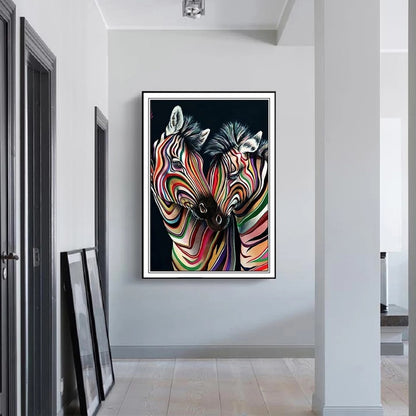 Tela astratta zebra