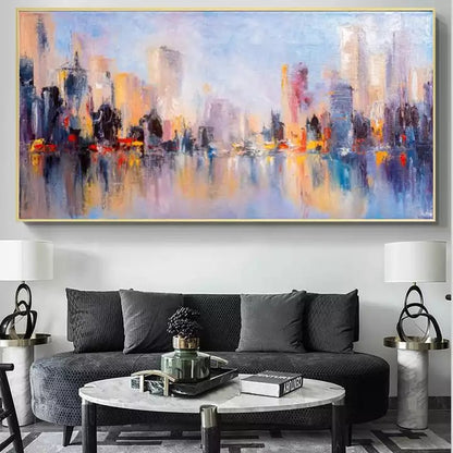 Quadro città moderna