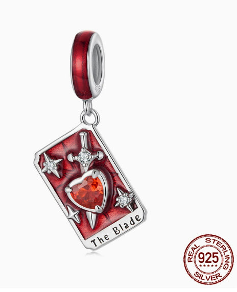 Charm Argento Perline