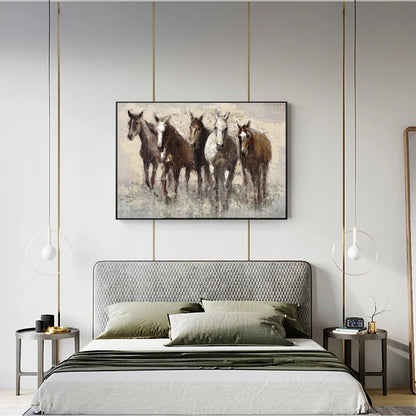 Quadro Cavallo astratto