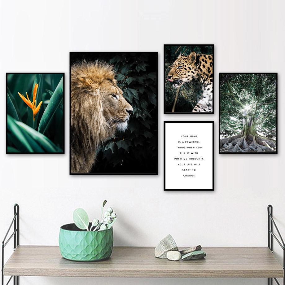 Quadro Mosaico Animali