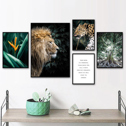 Quadro Mosaico Animali