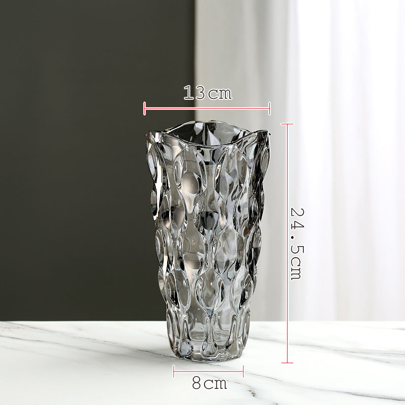 Vaso vetro decorativo