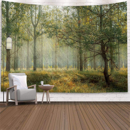 Arazzo Foresta Montagne