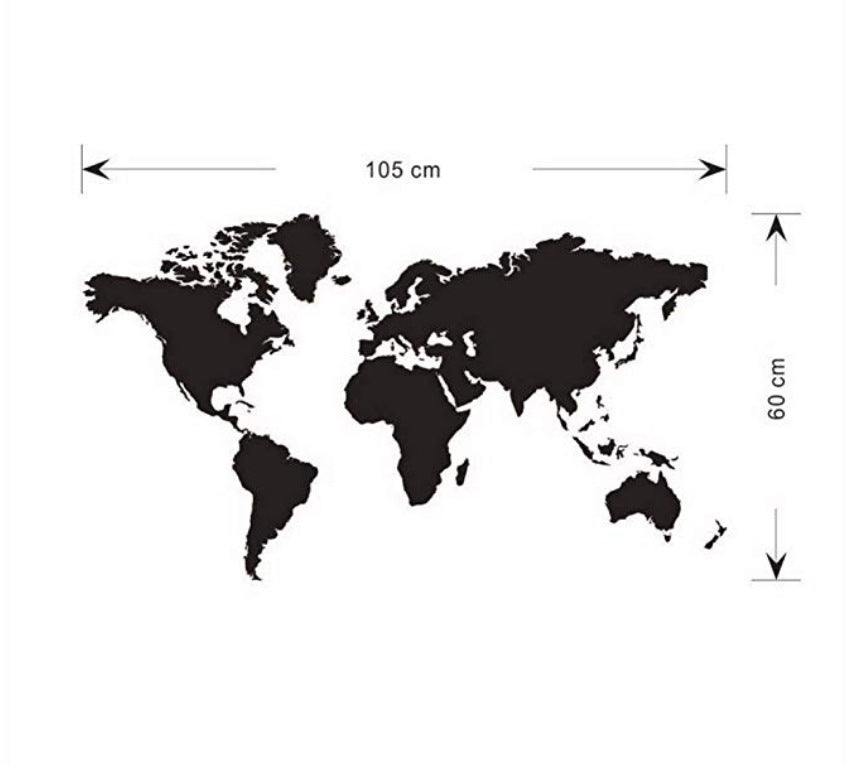 Sticker Mappamondo