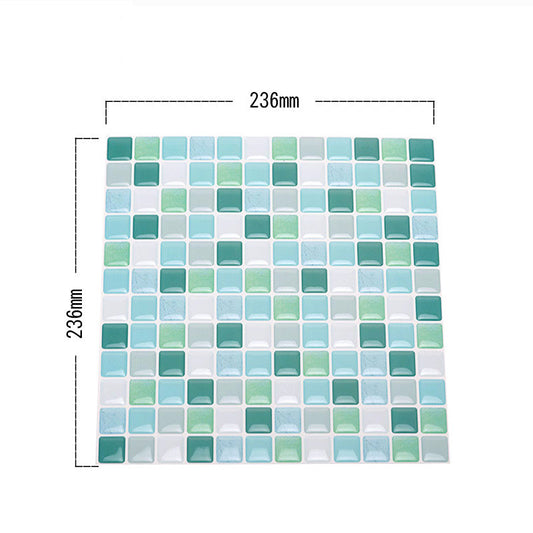 Adesivo murale Mosaico di tessere colorate