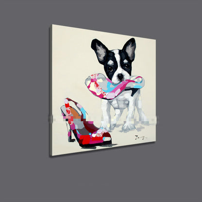 Quadro animali a mano