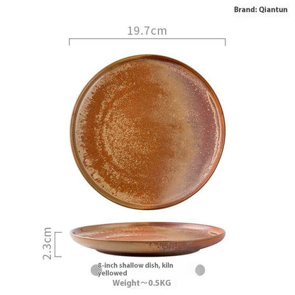 Piatto ceramica retrò