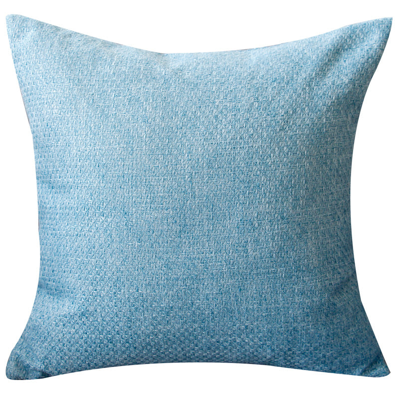 Federa cuscino blu scuro unita