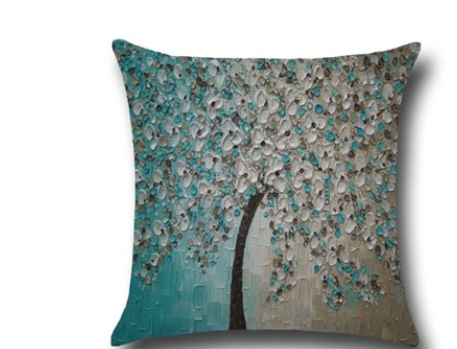 Cuscino cotone con stampa